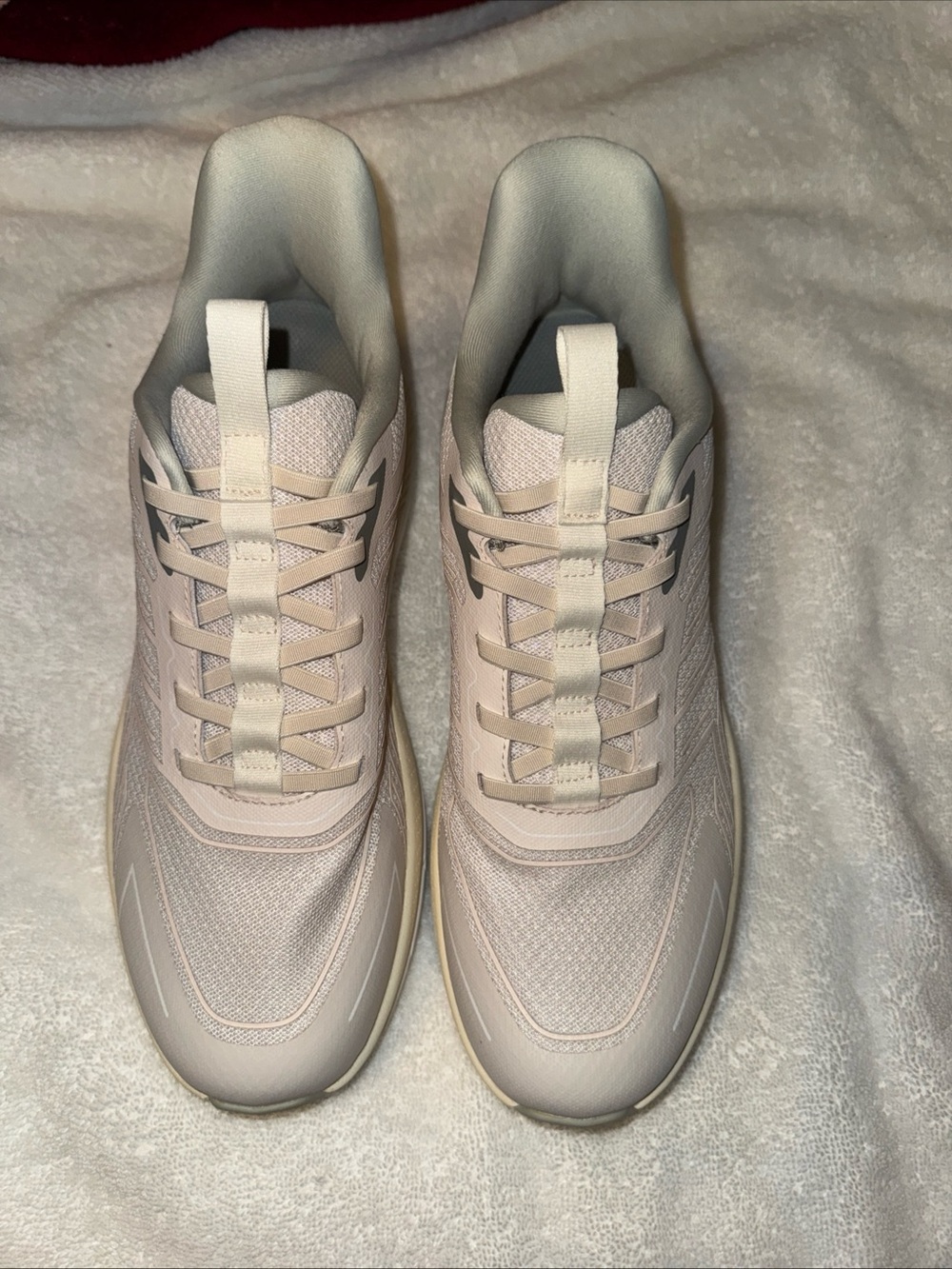 Men's Neutral Cream Performance Sneakers